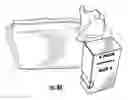 Fig. 52 - Method of vacuum packaging a single use disposable diaper