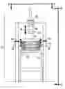 Fig. 01 - Nested-stacked tire separator and bottom unstacker with inflator