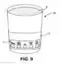 Fig. 06 - Temperature-indicating sleeve and related container