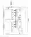 Fig. 41 - Device for optically multiplexing a laser beam