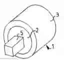 Fig. 01 - Method of making a two-piece end plug for insertion into an end of a paper roll