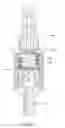 Fig. 12 - Helicopter reduced vibration isolator axial support strut