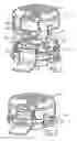 Fig. 02 - Encoder and encoder cover with strain relief