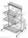 Fig. 01 - Versatile auto parts cart