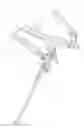 Fig. 01 - Device for connecting a kickstand to a bicycle