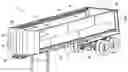 Fig. 01 - Trailer With Double Wall Extruded Panel Nose Construction