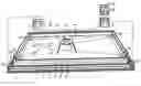 Fig. 01 - Leak testing and leak localization arrangement for leak testing and leak localization for flat roofs or the like