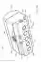 Fig. 92 - Print engine with a refillable printer cartridge with ink refill ports