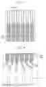 Fig. 10 - TFT substrate having first and second pad sections formed in peripheral area each with overlapping metal patterns receiving driving signals to repair electrically opened lines