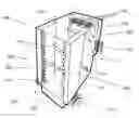 Fig. 01 - Noiseproofed and ventilated air intake chamber for electronics equipment enclosure