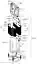 Fig. 01 - Heat dissipating device having a fin also functioning as a fan holder