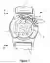 Fig. 02 - Wristwatch with movable movement case