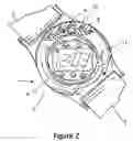 Fig. 03 - Wristwatch with movable movement case