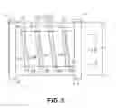 Fig. 07 - Image forming apparatus with feature for decreasing the influence of electric discharge in image transfer member