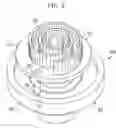 Fig. 09 - Scroll fluid machine with a pin shaft and groove for restricting rotation
