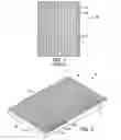 Fig. 02 - Coated non-metallic sheet having a brushed metal appearance, and coatings for and method of making same