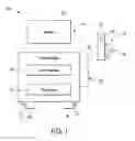 Fig. 02 - Control of user interfaces and displays for portable ultrasound unit and docking station