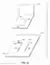Fig. 12 - Control of user interfaces and displays for portable ultrasound unit and docking station