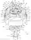 Fig. 01 - Dry tuned gyroscope utilizing silicon micro-electro-mechanical hinge, gimbal and rotor