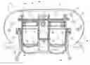 Fig. 01 - Tiltable space saving table