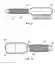 Fig. 06 - PARTICULATE MATERIAL DISPENSING HAIRBRUSH WITH COMBINATION BRISTLES