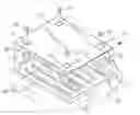 Fig. 01 - Drain grate filter assembly with compressible anchors