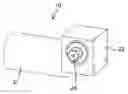 Fig. 01 - Motor drive for a camper jack