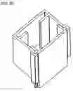 Fig. 06 - Sidewall panel and tarpaulin cover system for flat bed trailers, and truck trailer incorporating same