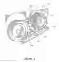 Fig. 02 - Snow and debris deflector for a track system