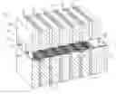 Fig. 01 - Multi-coloured printhead nozzle array with rows of nozzle assemblies