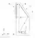 Fig. 01 - Rear projector and projection system