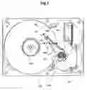 Fig. 02 - Disk drive device and carriage of actuator with damping member