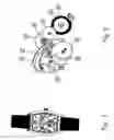Fig. 02 - Irregular display mechanism for a timepiece