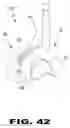 Fig. 43 - Golf ball restraining apparatus