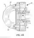 Fig. 08 - Prosthesis component holder attachable to an inserter handle