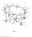 Fig. 02 - Foldable frame structure for a children's play-yard