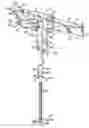 Fig. 01 - Clamp assembly for use with adjustable bed rail cross support members