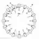 Fig. 01 - Cooling ring for use in manufacturing of fiberglass wool