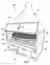 Fig. 03 - Barbeque oven with rotating cooking tray