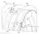 Fig. 01 - Heat exchanger system having manifolds structurally integrated with a duct