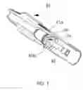 Fig. 08 - Backhead and drill assembly with backhead