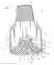 Fig. 02 - Rock bit and inserts with a chisel crest having a broadened region