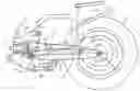 Fig. 01 - Compact swing arm structure for a shaft-driven vehicle, and vehicle incorporating same