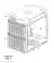 Fig. 02 - Lightweight stackable horizontal dispensing container with braces