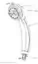 Fig. 01 - Hand shower with an extendable handle