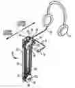 Fig. 01 - Apparatus for secure display of small electronic devices having an essential signal or power cord