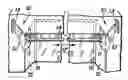 Fig. 01 - Screwless window treatment mounting bracket