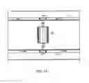 Fig. 12 - Wind and water power generation device using a tiered monorail system