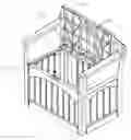Fig. 01 - Snap-together patio bench