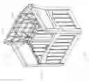 Fig. 09 - Snap-together patio bench